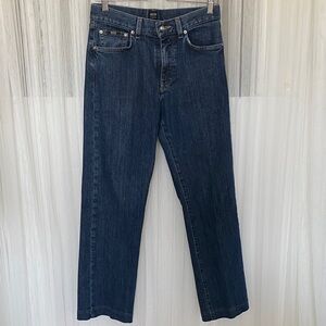 Hugo Boss Men’s “Texas” Straight Men’s Jeans in Deep Indigo 29”x34”